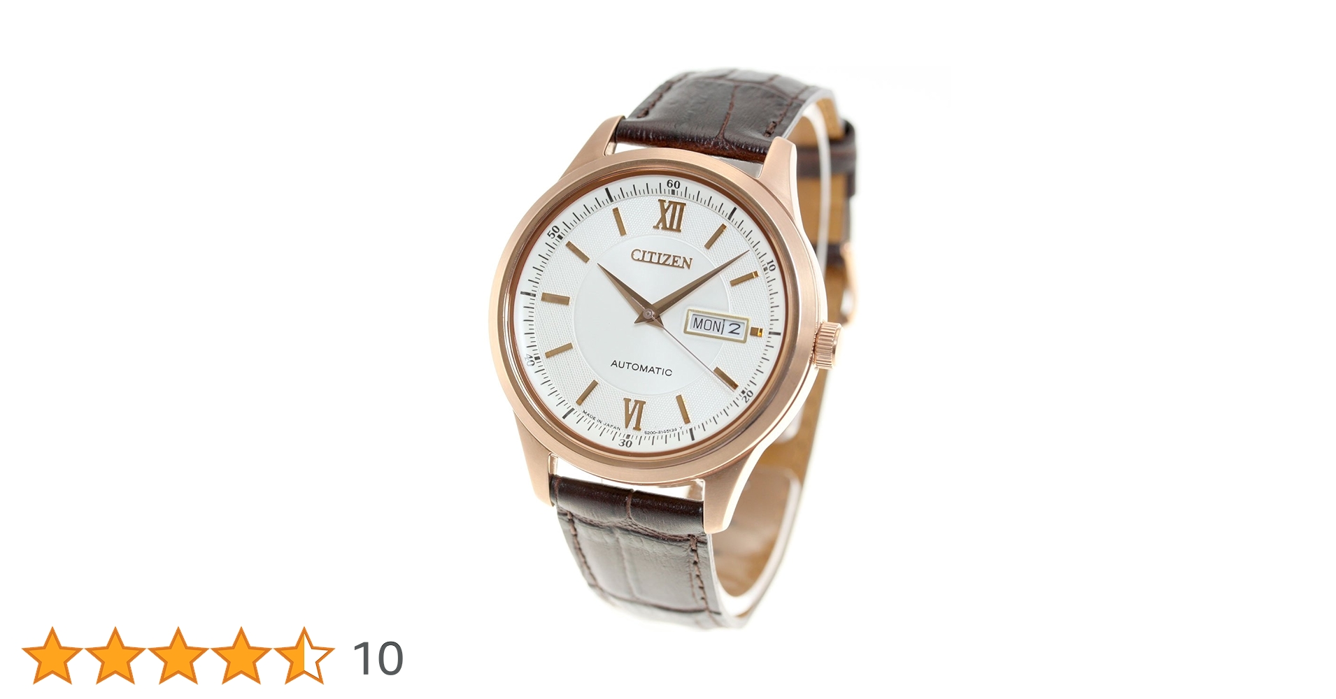 CITIZEN 自動巻き 腕時計 ホワイトダイヤル　PD7152-08A 楽天市場】シチズン CITIZEN 腕時計 機械式 自動巻(手巻付き